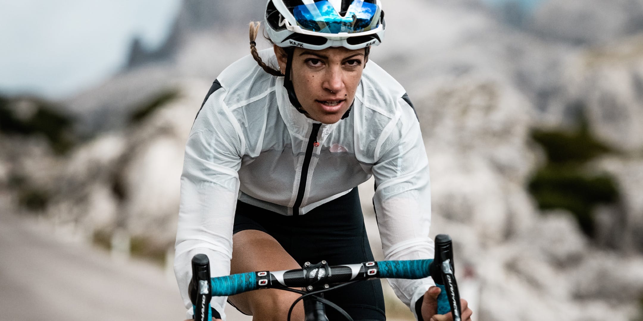 Allenamento ciclismo sui passi Dolomitici