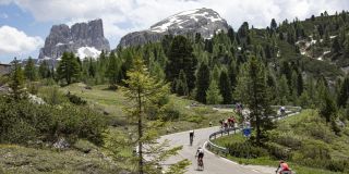 Ascent to the Falzarego Pass